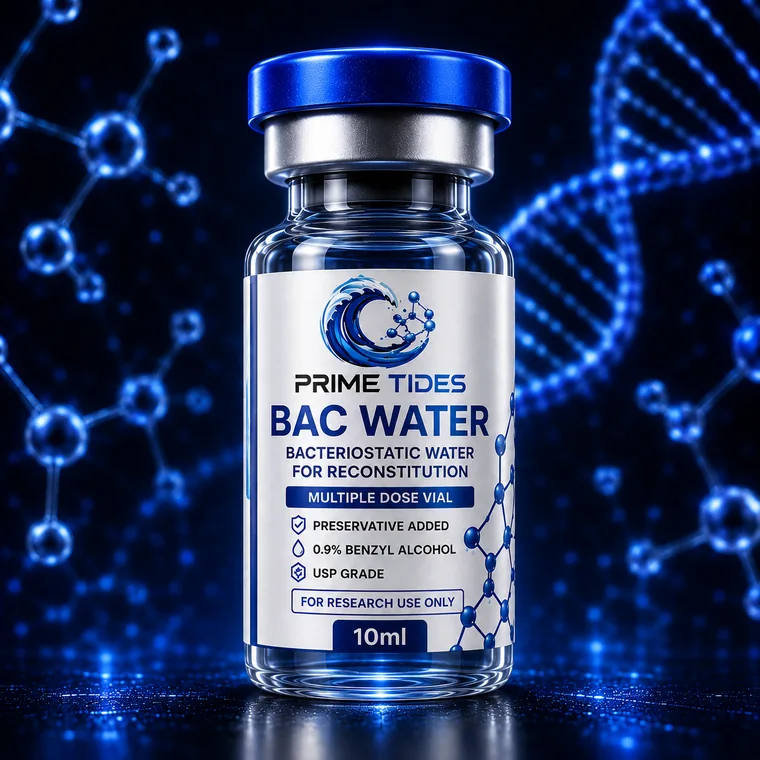 Prime Tides BAC Water 10mL vial