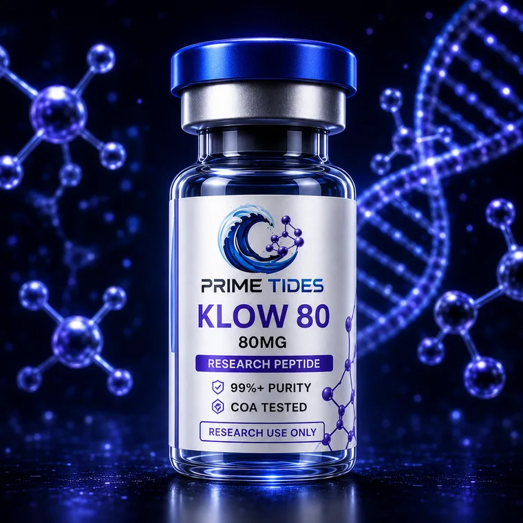 Prime Tides Klow 80mg research vial