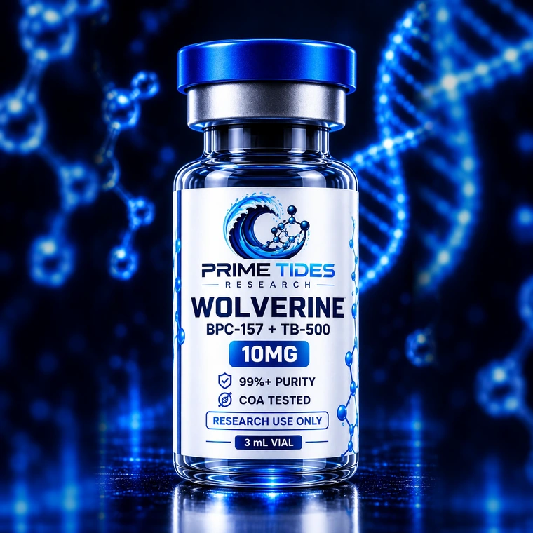 Prime Tides Wolverine 10mg research vial